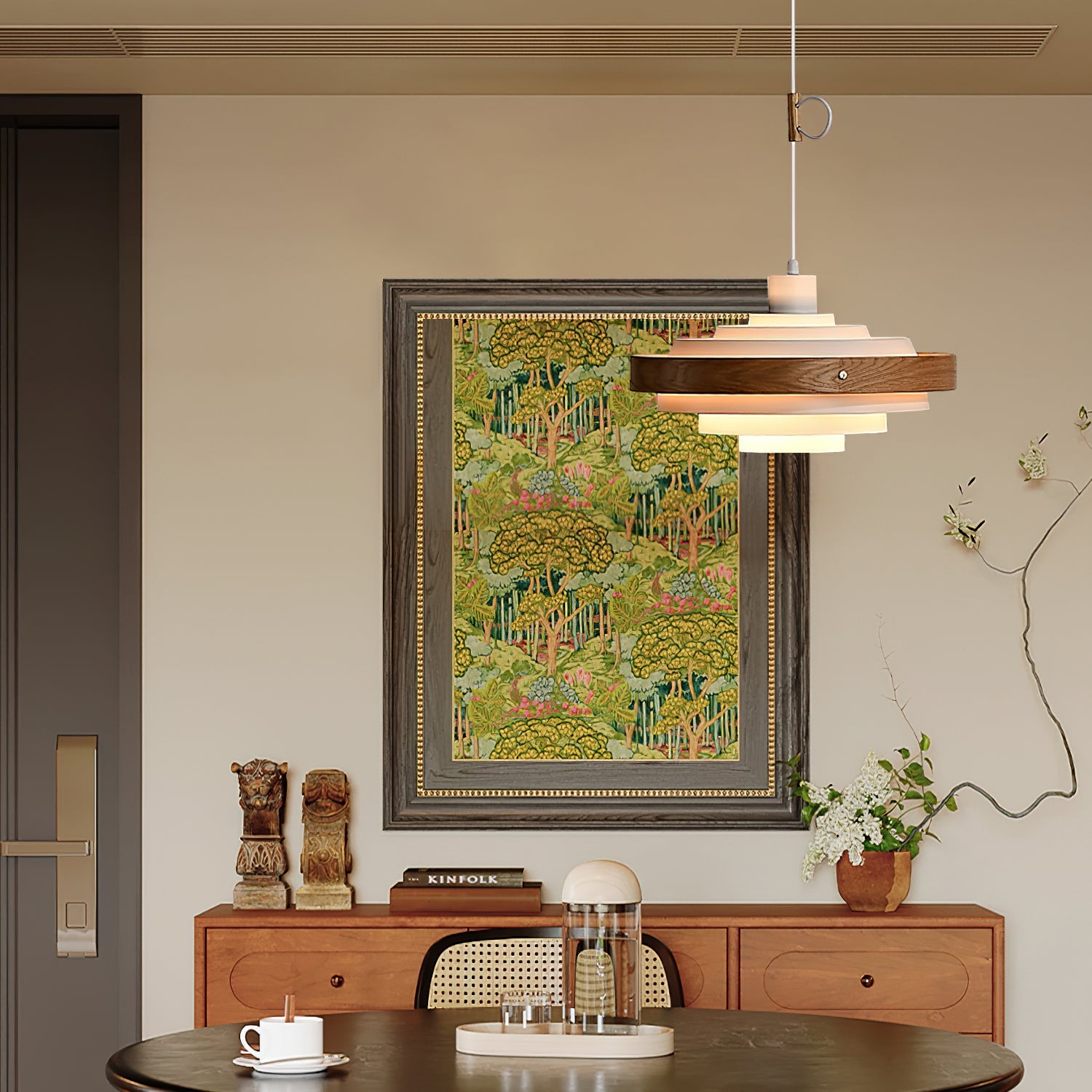 Rancho Swing Arm Pendant Light