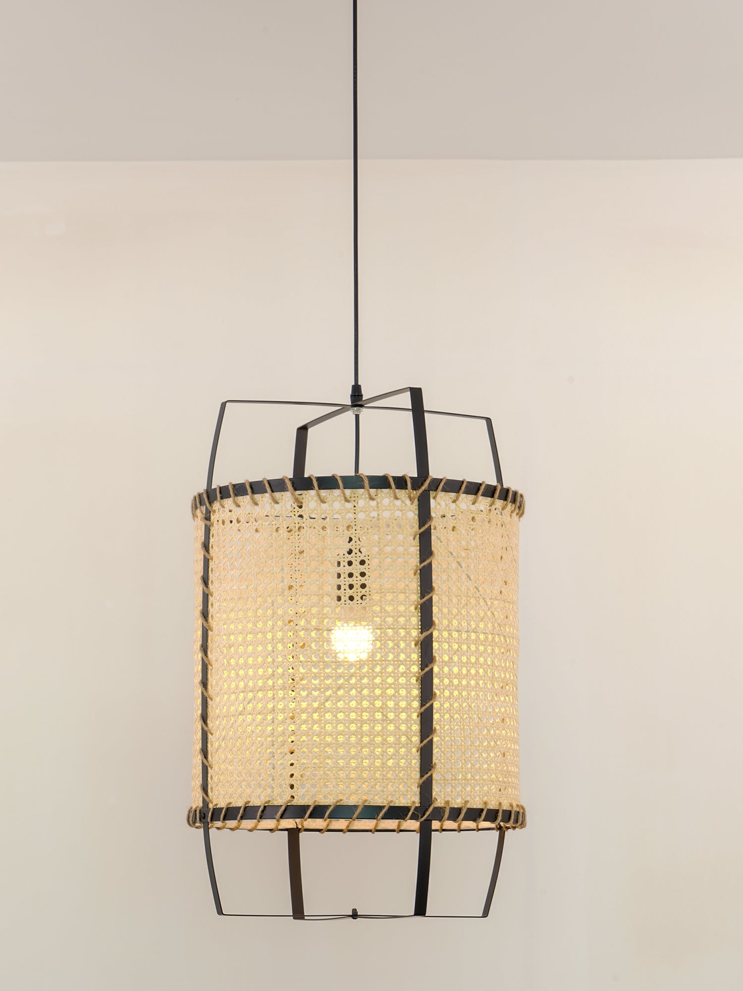 Rattan Cane Pendant Lamp