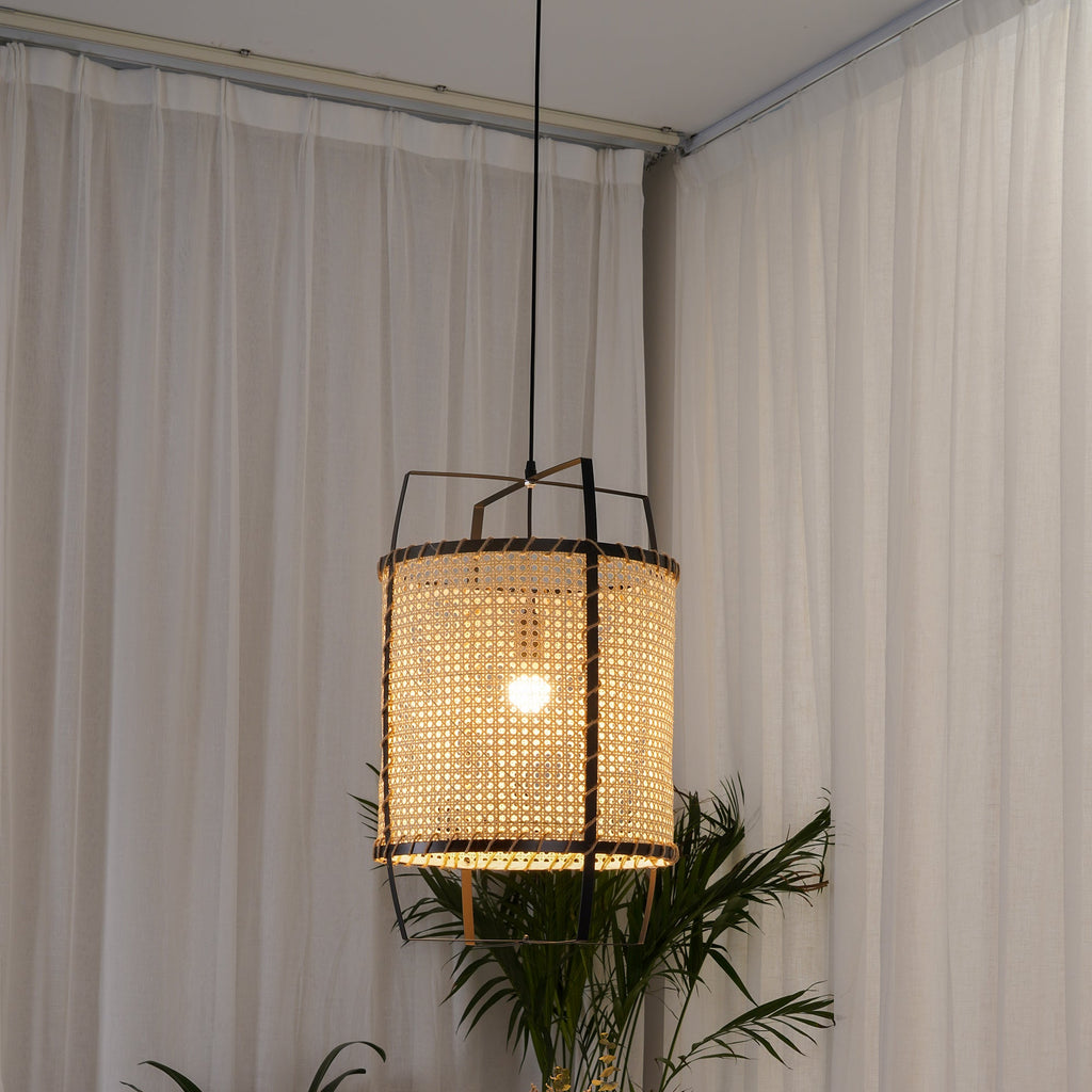 Rattan Cane Pendant Lamp