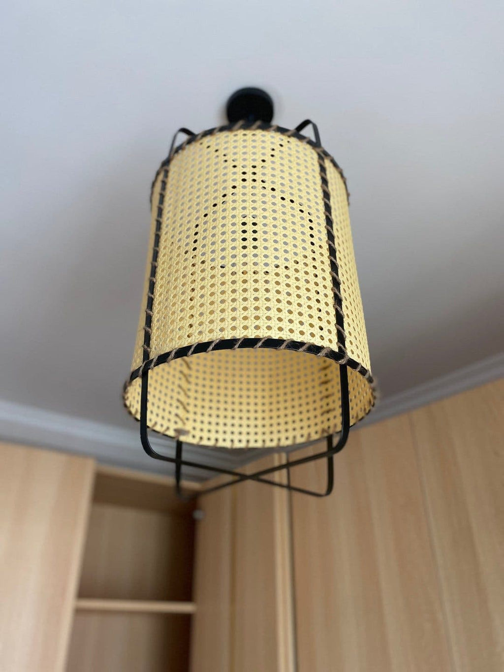 Rattan Cane Pendant Lamp