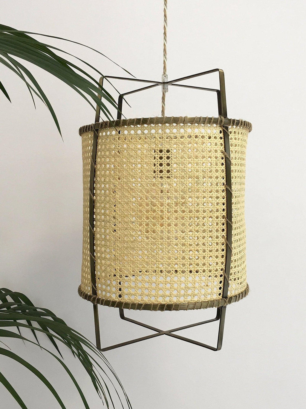 Rattan Cane Pendant Lamp