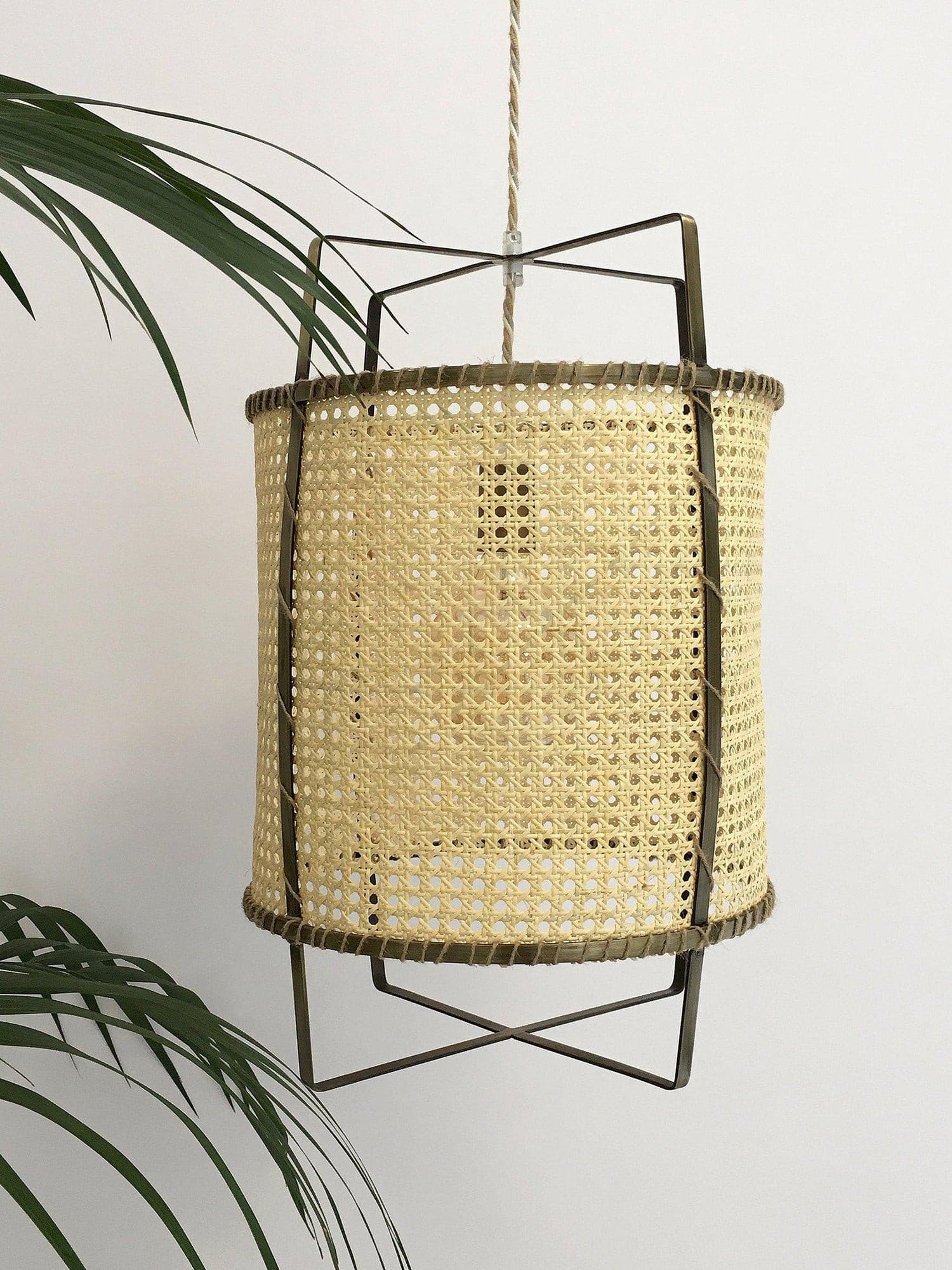 Rattan Cane Pendant Lamp