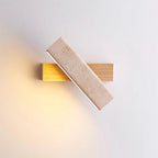 Rectangle Tonya Travertine Wall Lamp