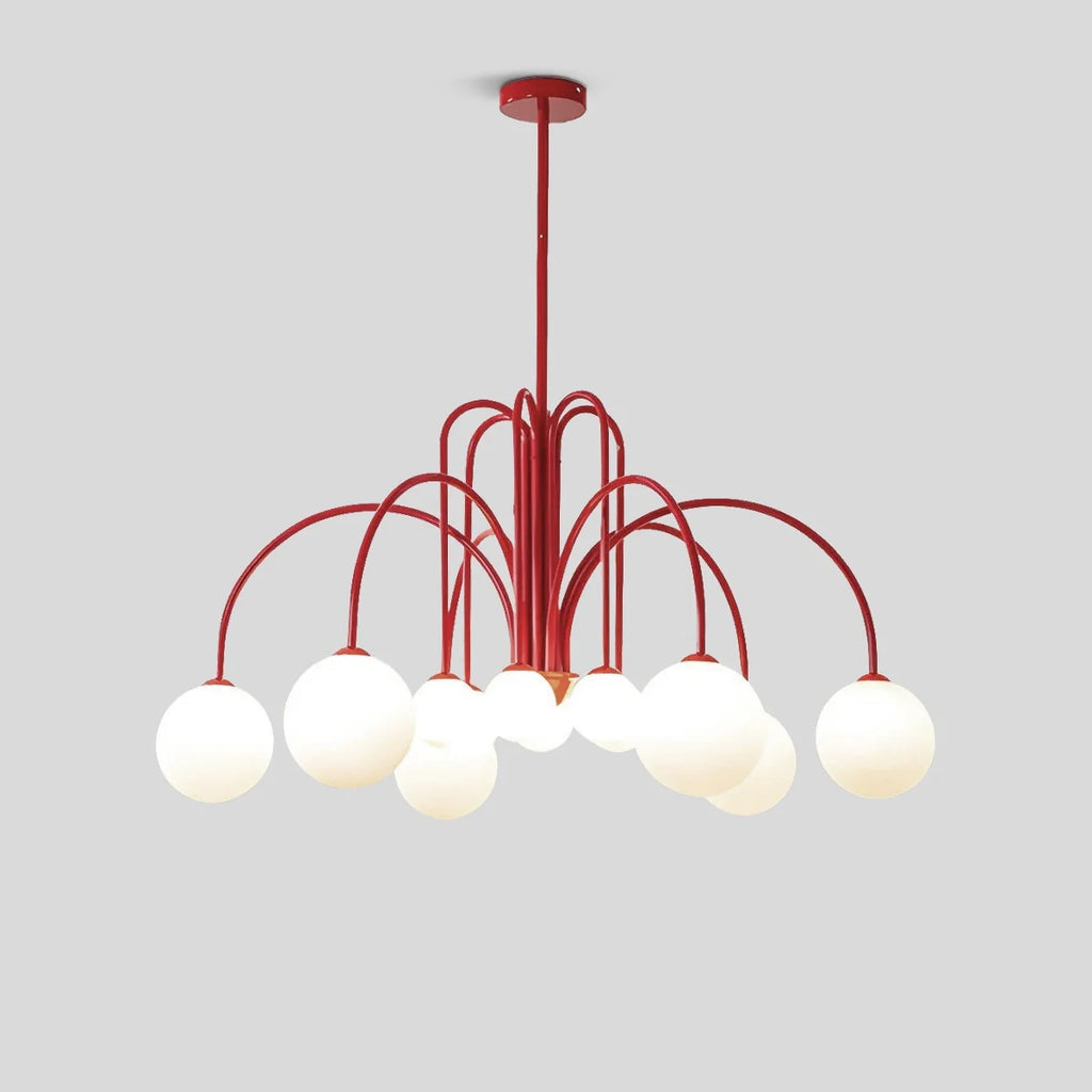 Avi Double Layer Glass Chandelier