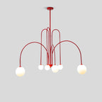 Avi Double Layer Glass Chandelier