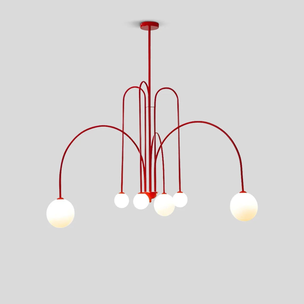 Avi Double Layer Glass Chandelier
