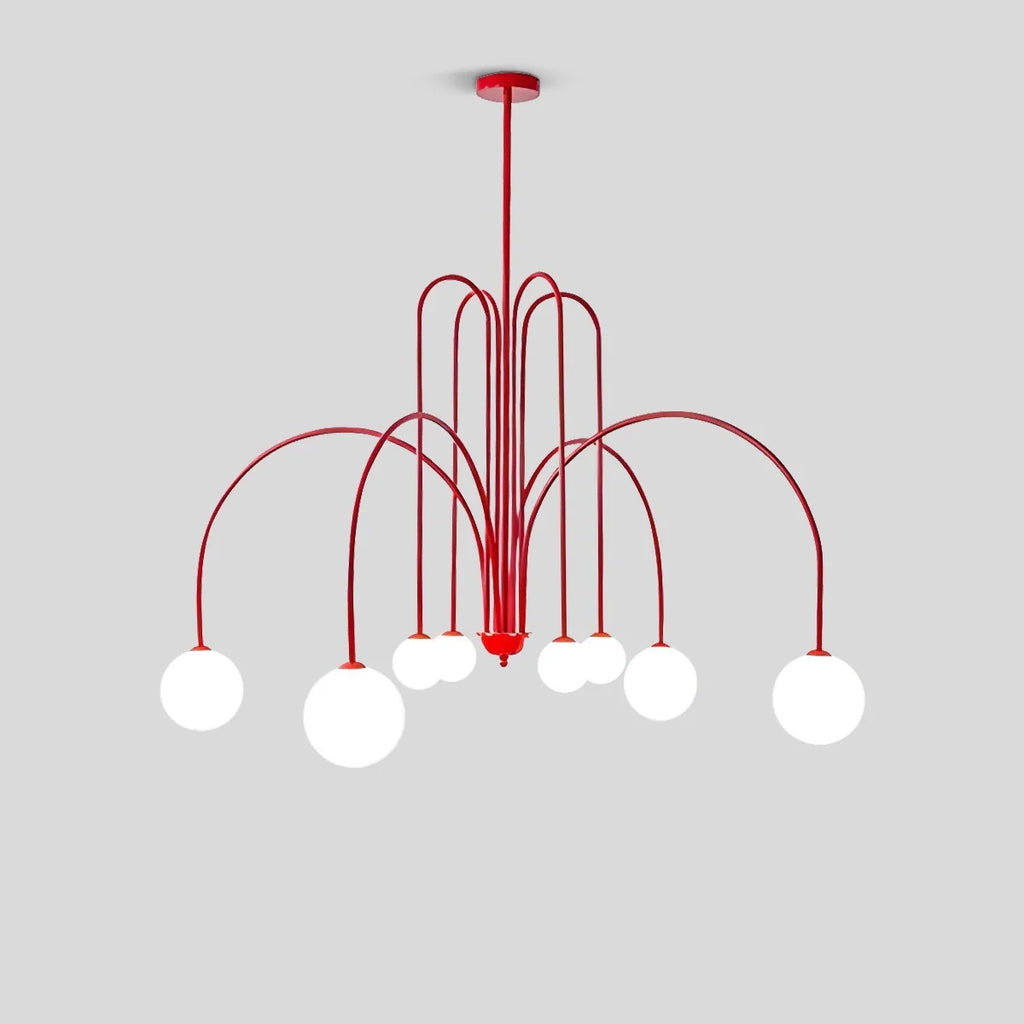 Avi Double Layer Glass Chandelier