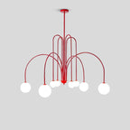 Avi Double Layer Glass Chandelier