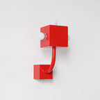 Red Cube Wall Sconce