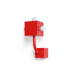 Red Cube Wall Sconce