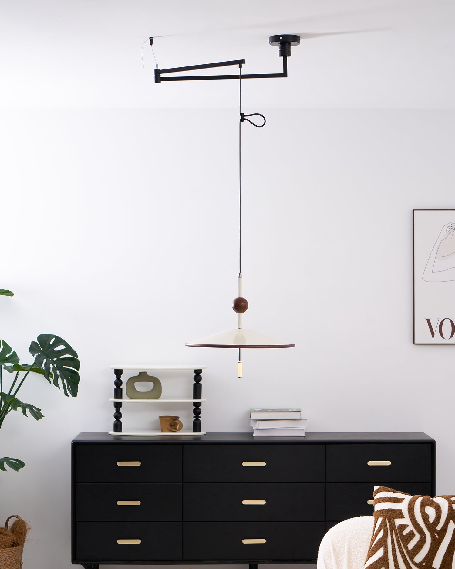 Remy Swing Arm Pendant Light