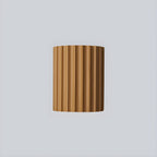 Resin Ribbed Wall Lamp