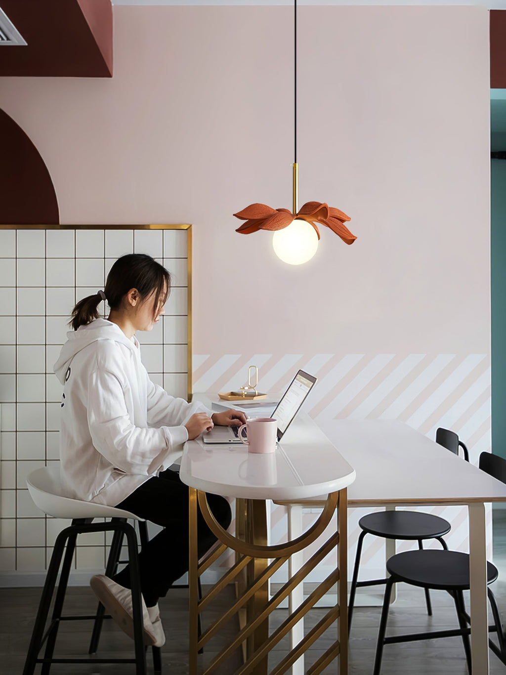 Resin Small Pendant Light