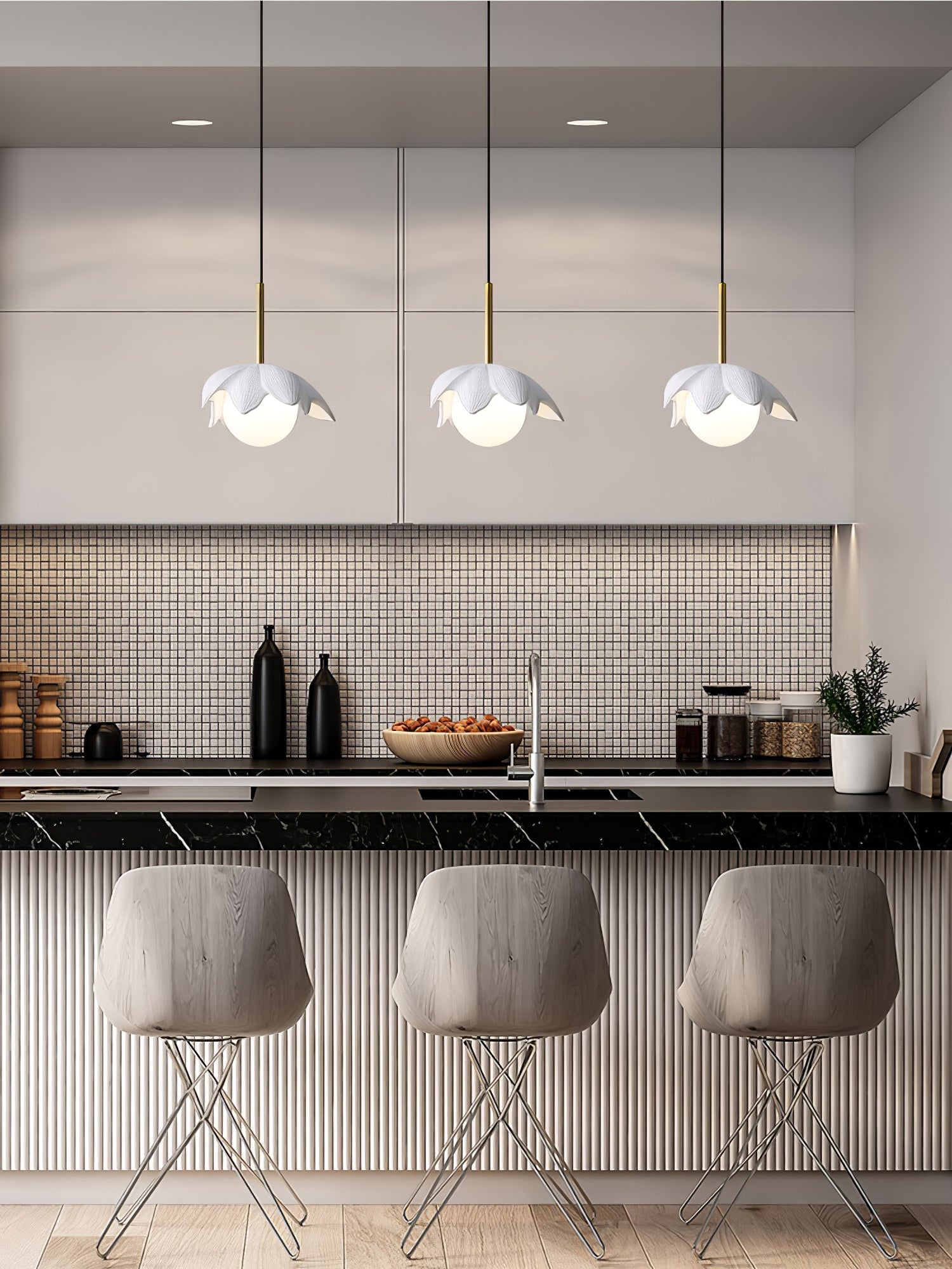 Resin Small Pendant Light