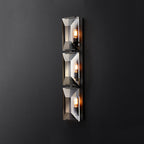 Rectangular Crystal Wall Sconce