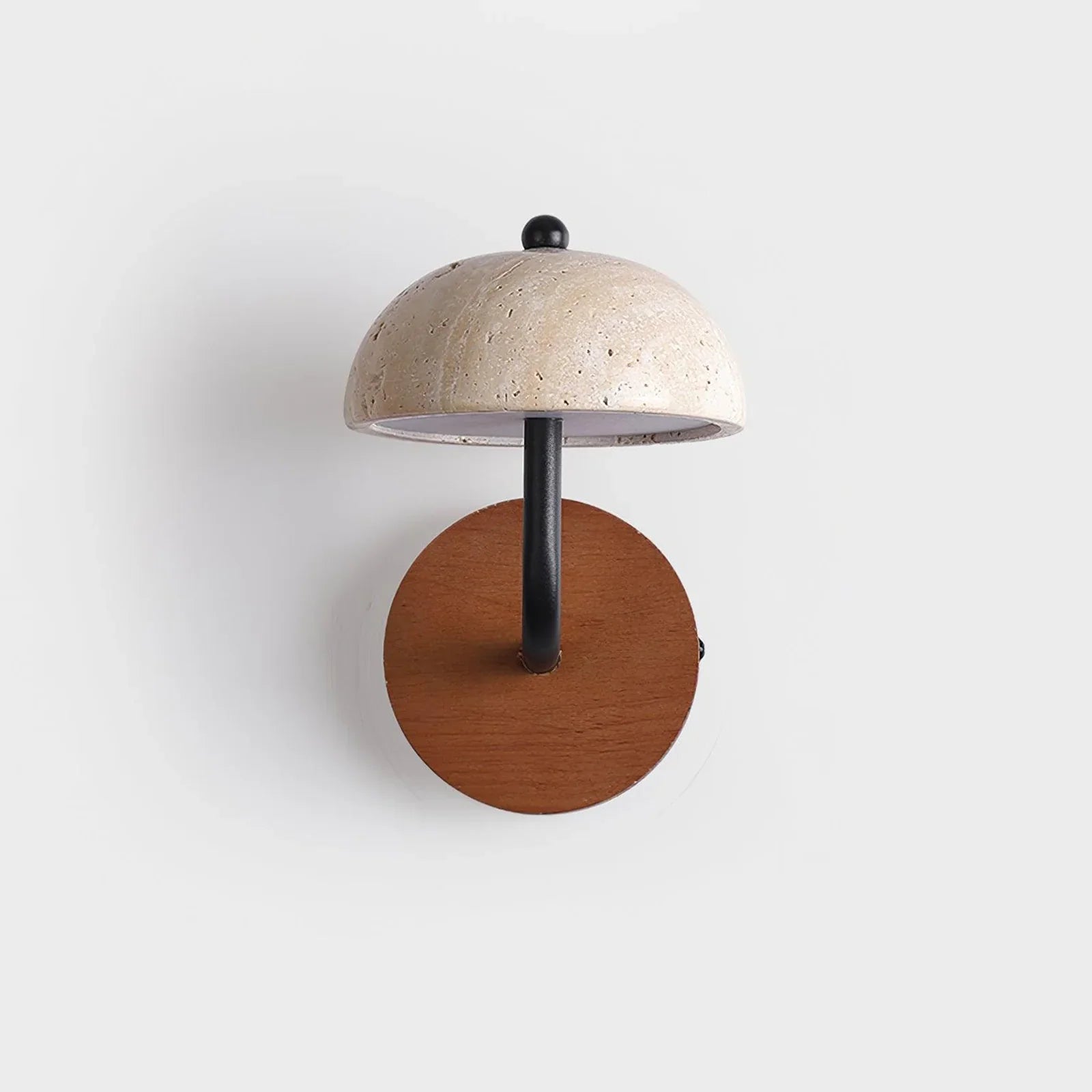 Reverse Travertine Wall Light