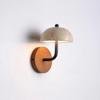 Reverse Travertine Wall Light