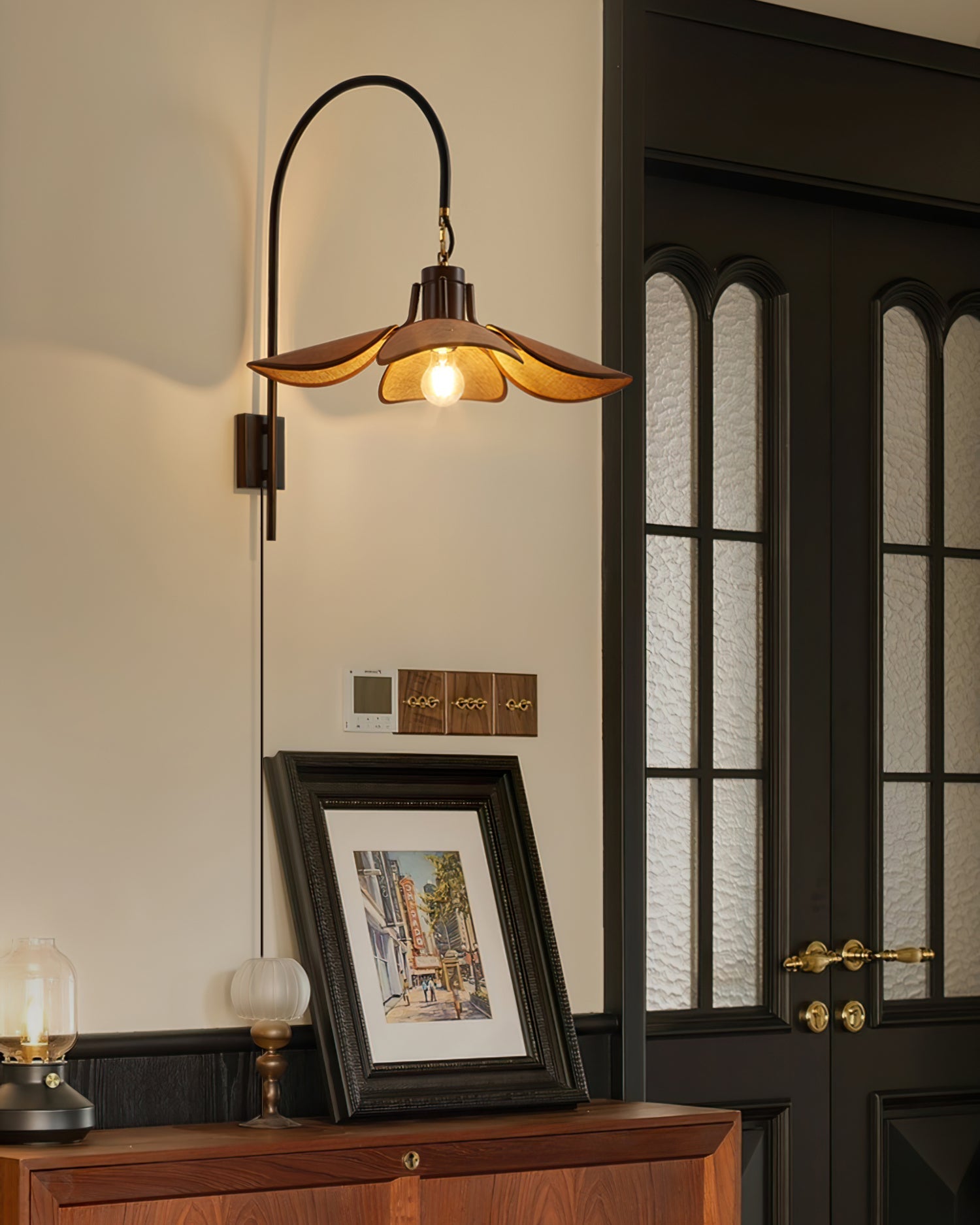 Riankh Plug In Wall Sconce