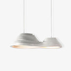 Rice Field Acoustic Flat Pendant Lamp