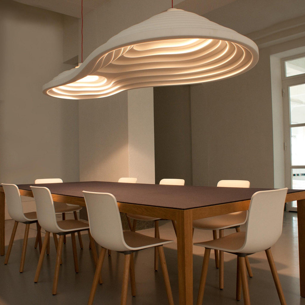 Rice Field Acoustic Flat Pendant Lamp