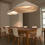 Rice Field Acoustic Flat Pendant Lamp