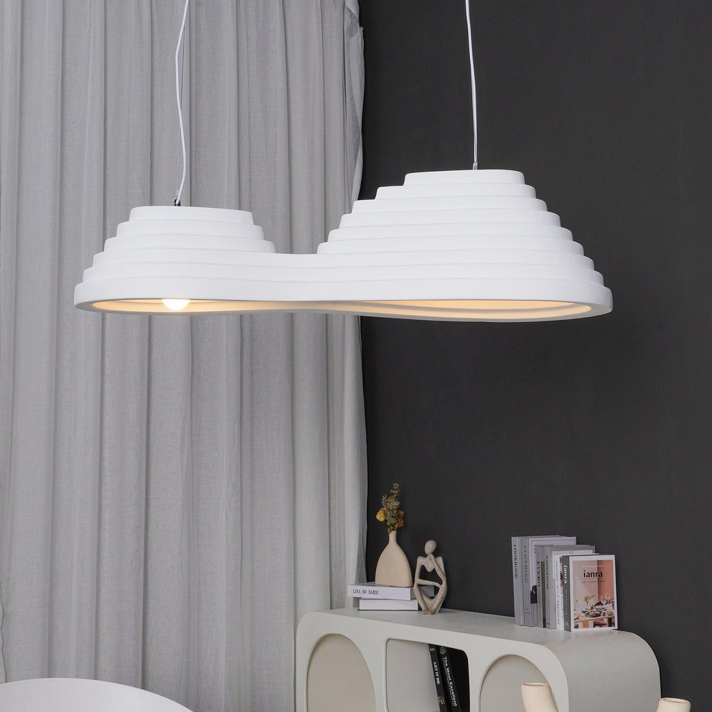 Rice Field Acoustic Flat Pendant Lamp