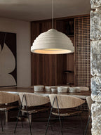 Rice Field Acoustic Flat Pendant Lamp