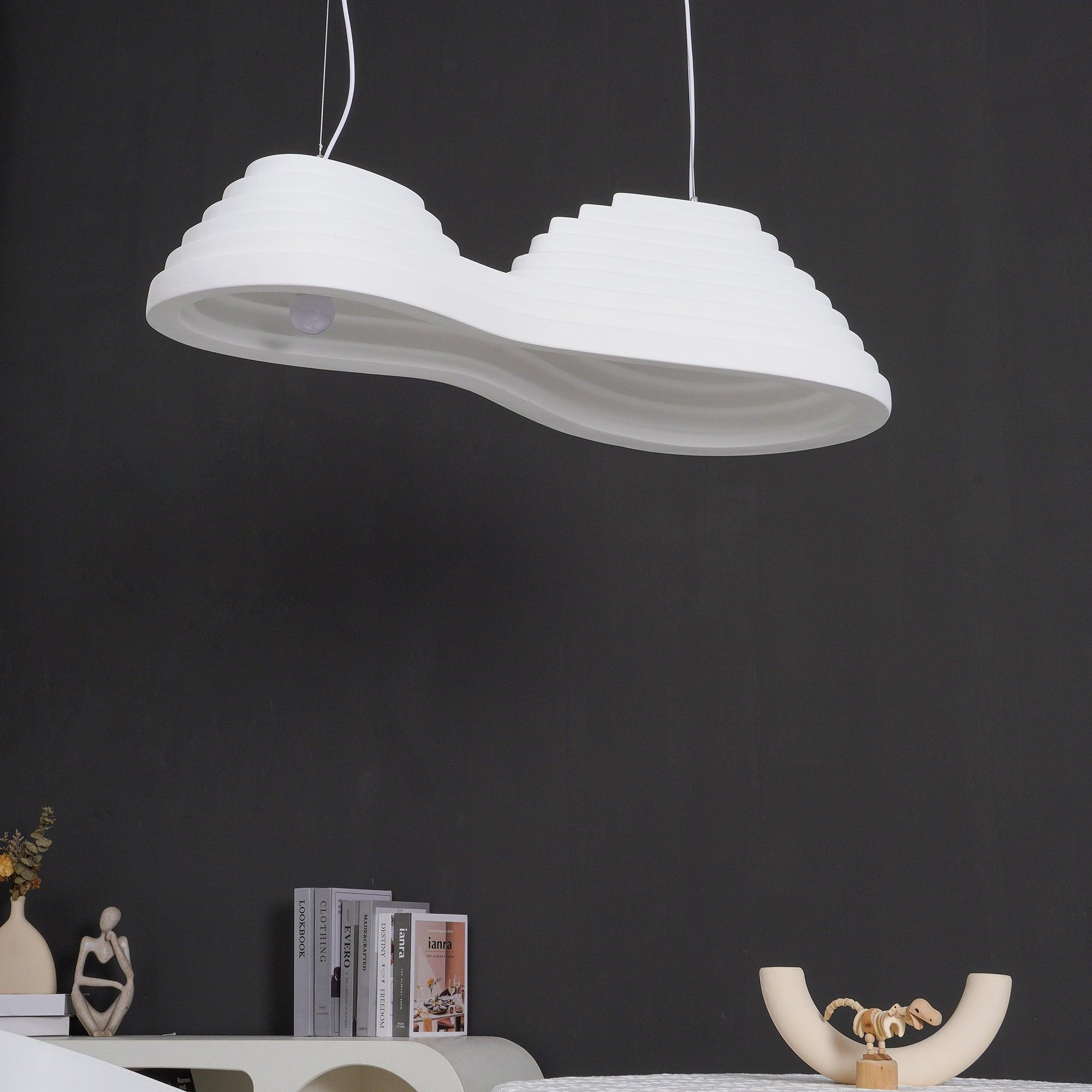 Rice Field Acoustic Flat Pendant Lamp