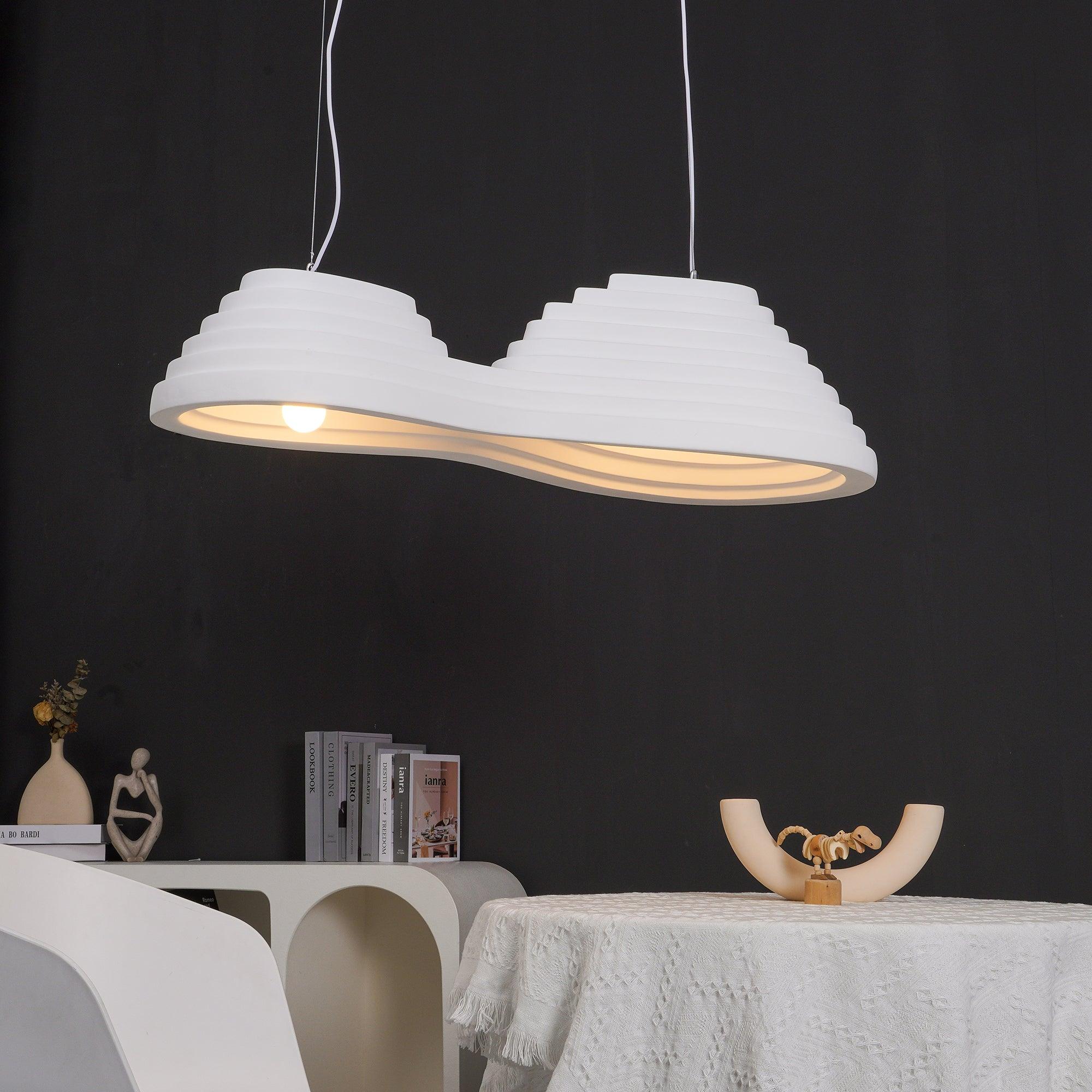 Rice Field Acoustic Flat Pendant Lamp