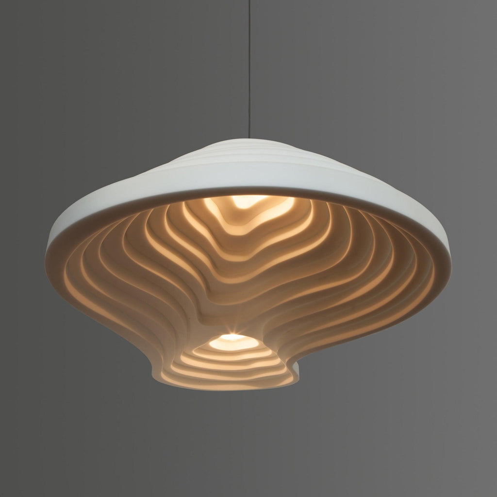 Rice Field Acoustic Flat Pendant Lamp