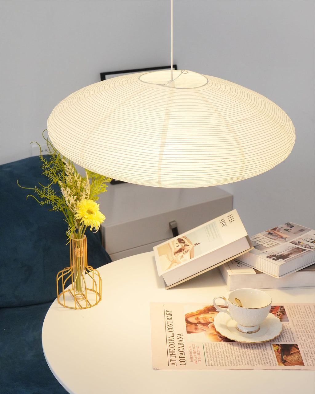 Rice Paper Pendant Light