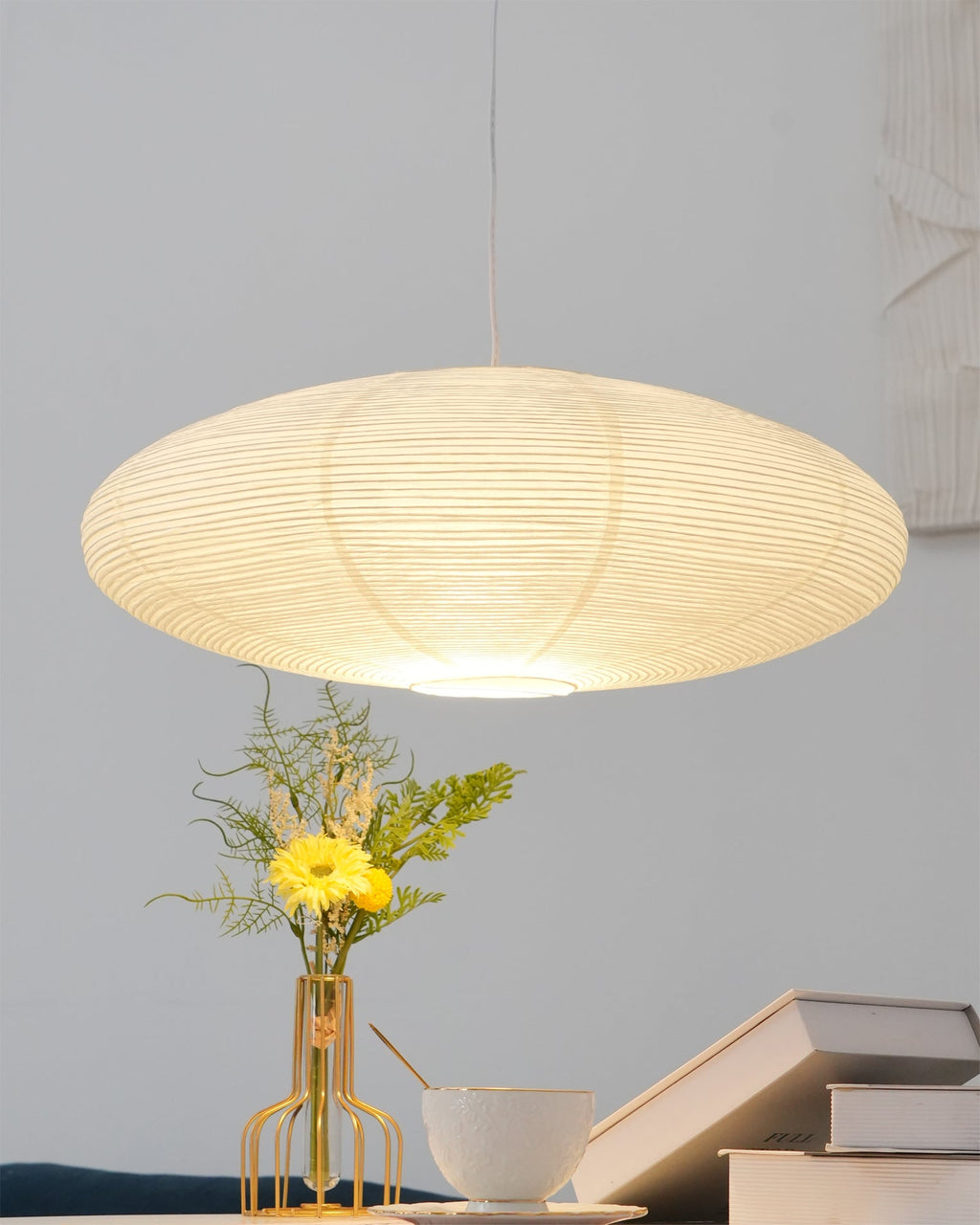 Rice Paper Pendant Light