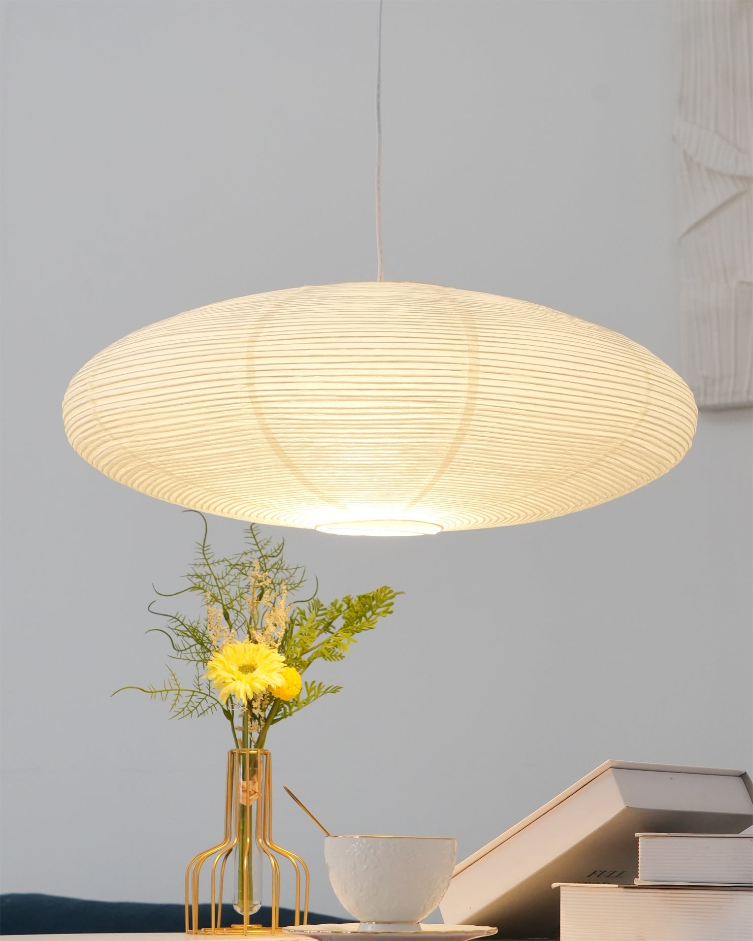 Rice Paper Pendant Light