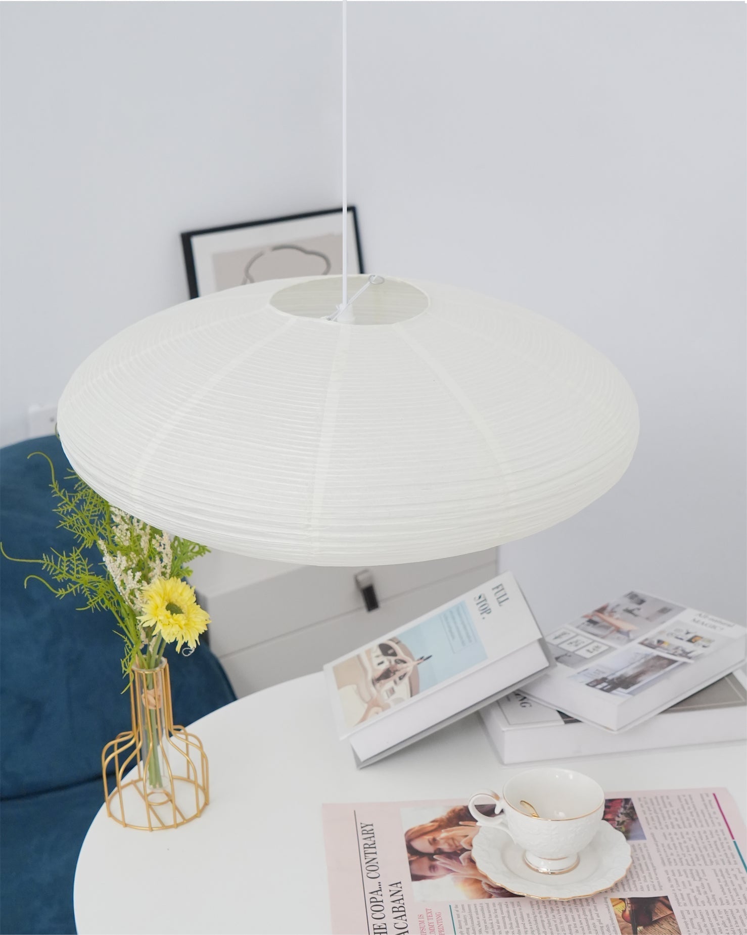 Rice Paper Pendant Light