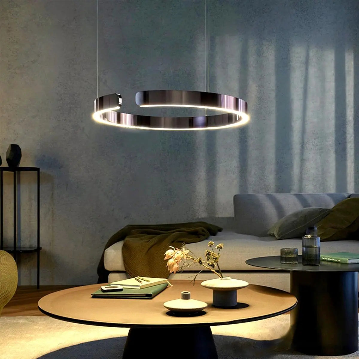 Modern Ring LED Chandelier for Living Room