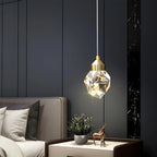 Rock Crystal Rain Chandelier for Living Room