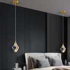 Rock Crystal Rain Chandelier for Living Room