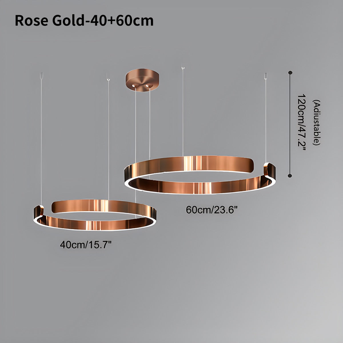 Modern Ring LED Chandelier for Living Room