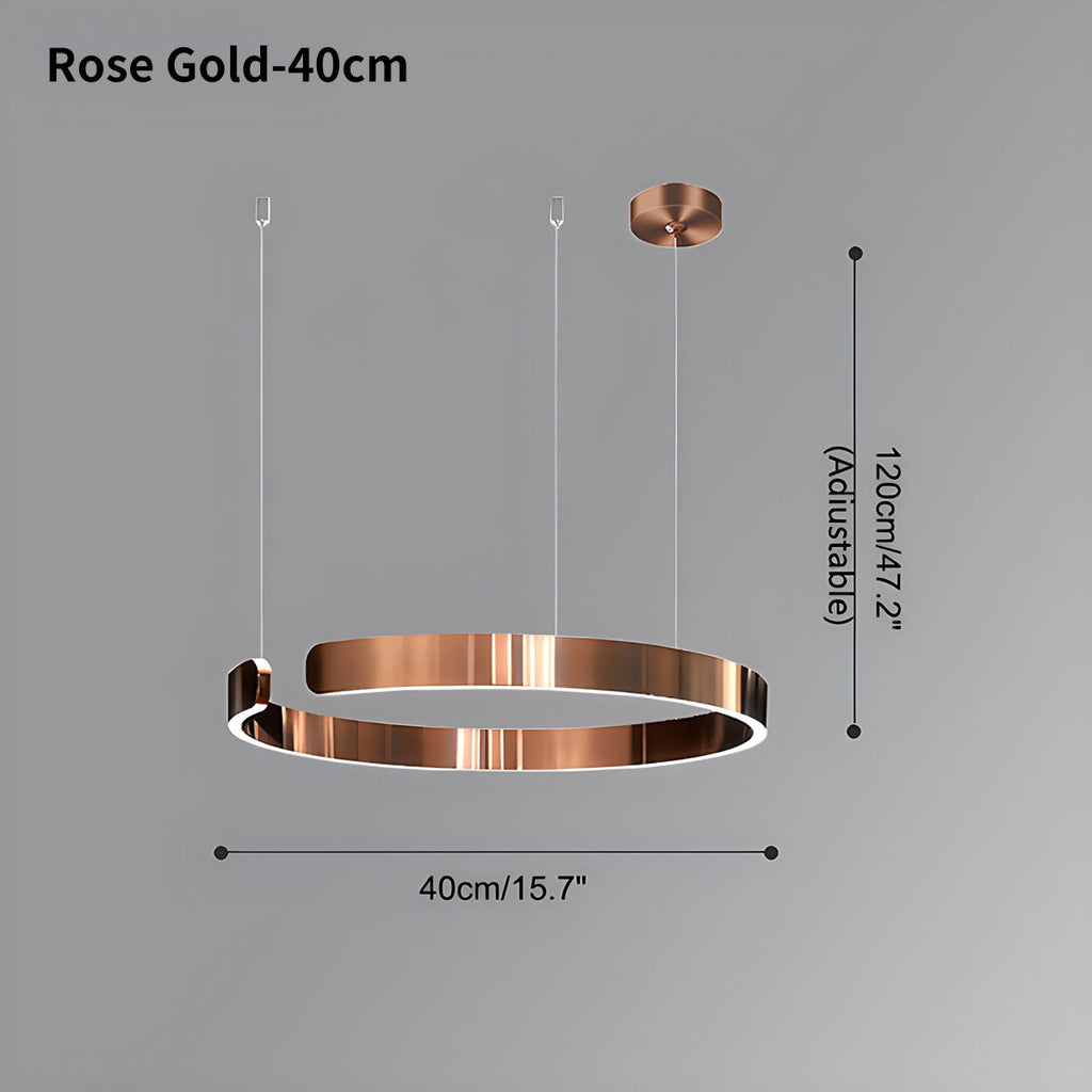 Modern Ring LED Chandelier for Living Room