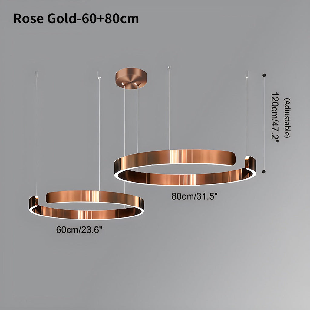 Modern Ring LED Chandelier for Living Room