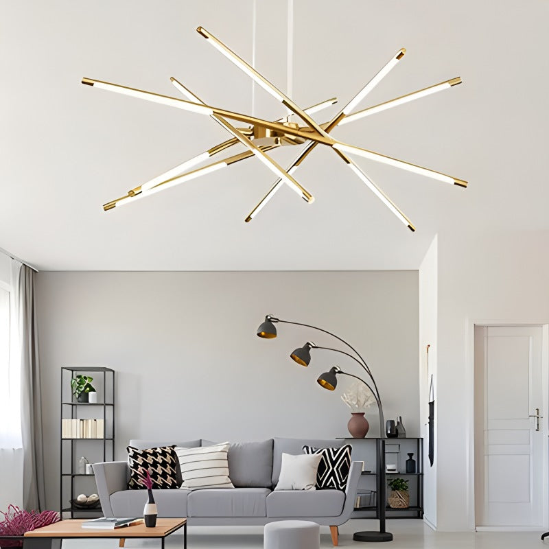 Rotatable LED Chandelier for Living Room