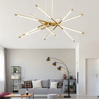 Rotatable LED Chandelier for Living Room