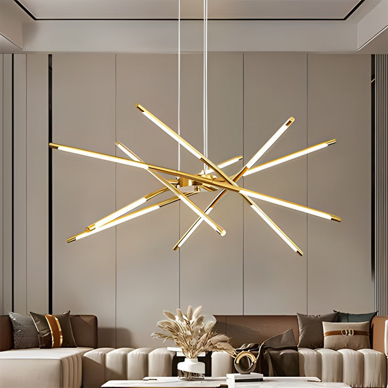 Rotatable LED Chandelier for Living Room