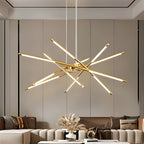 Rotatable LED Chandelier for Living Room