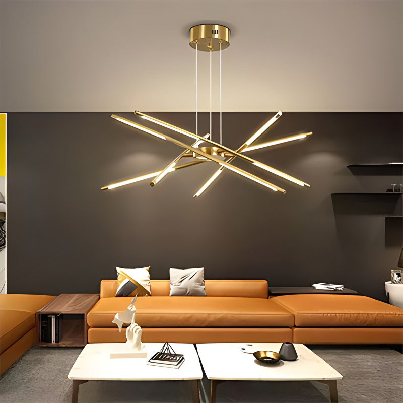Rotatable LED Chandelier for Living Room