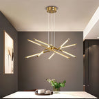 Rotatable LED Chandelier for Living Room