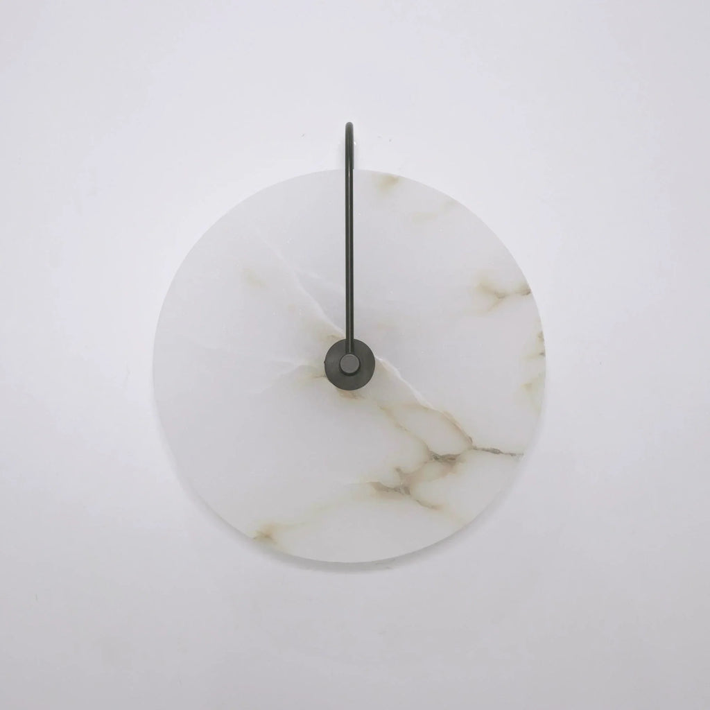 Round Alabaster Modern Wall Lamp