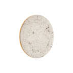 Round Natural Travertine Wall Lamp