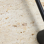 Round Travertine Wall Lamp