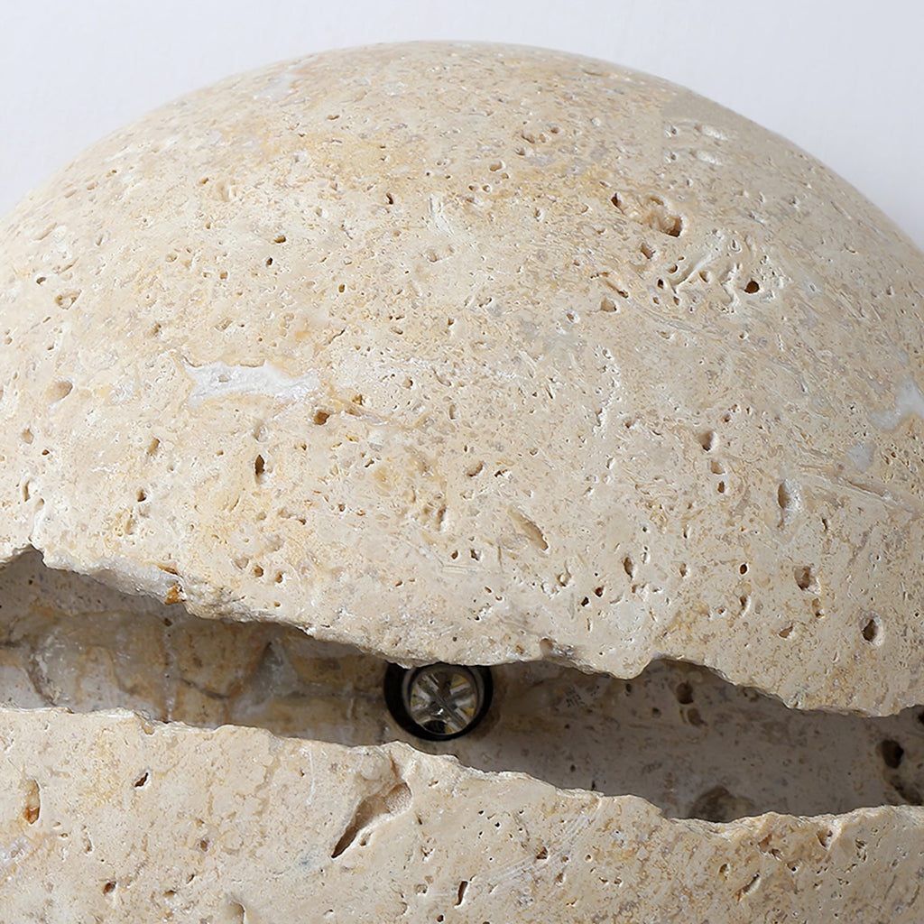 Round Crack Wall Sconce